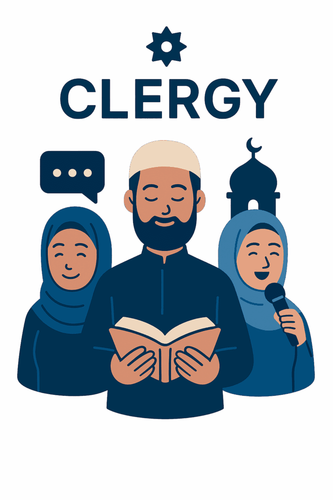 Clergy – Scholars, Articles & Fatwas | Pillars Mosque Charlotte